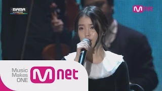 아이유(IU) - 금요일에 만나요(Friday)(feat.Song MiinHo of Winner ) + 날아라 병아리(Fly, Chick) at 2014 MAMA