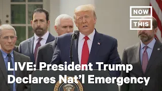 President Trump Declares National Emergency | LIVE | NowThis