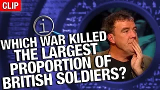 QI | Which War Killed The Largest Proportion Of British Soldiers?