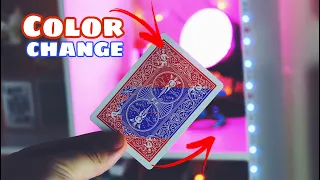 SUPER Visual Color Changing Deck! Magic Tutorial