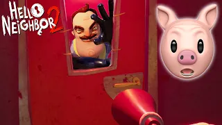 I BEAT HELLO NEIGHBOR 2 NEW ENDING!! [Alpha 1.5]