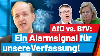 AfD vs. BfV: Alarmsignal🚨 für unsere Verfassung! Dr. Gottfried Curio - AfD-Fraktion im Bundestag