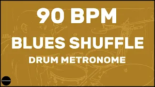 Blues Shuffle | Drum Metronome Loop | 90 BPM