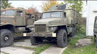 Rundgang verlassener Ural und Kraz LKW