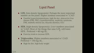 Hypercholesterolemia - CRASH! Medical Review Series