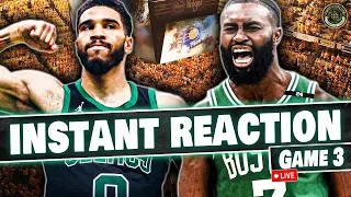 IMMEDIATE REACTION: Celtics @ Pacers Game 3