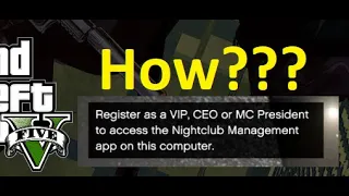 How to Register as a VIP CEO or MC President to access the Nightclub Management app on this Computer