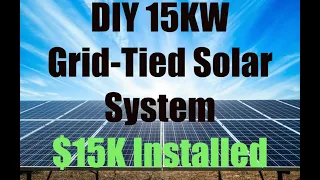 DIY 15Kw Solar for 15k