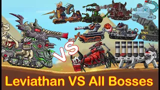 Battle Of Tank Steel : Tank Leviathan Vs All Bosses