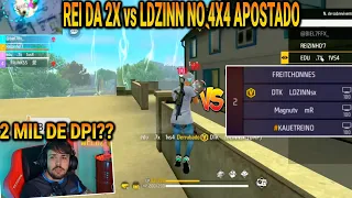 WEEDZÃO CHAMOU O LDZINN PARA JOGAR CONTRA O MOBILE REI DA 2X NO 4X4 APOSTADO! ELE PARECE EMULADOR!!!