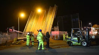 Lowestoft Bascule Bridge opens up lifting mechanisms for repair