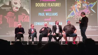 Phantom of the Paradise Q & A with Paul Williams, Gerrit Graham, Ed Pressman, Malcolm Ingram Part 1