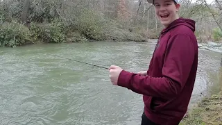 Trout Fishing Paint Creek WV