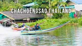 Drag Racing Longtail River Boats in Rural Thailand! (2020)