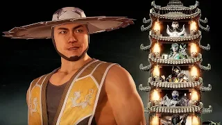 MORTAL KOMBAT 11 - KUNG LAO Klassic Towers Gameplay (Hard Difficulty) @ 1080p (60ᶠᵖˢ) ✔