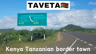 Kenya Tanzanian border town. Taveta
