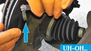 How To Replace A Broken ABS Wheel Sensor Inside A Steering Knuckle