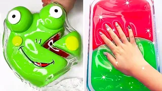 Удовлетворяющая слизь Slime ASMR | Расслабляющее видео слизи # 1785