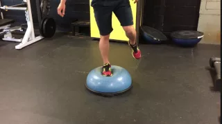 Ankle Stability: Single Leg Bosu Balance