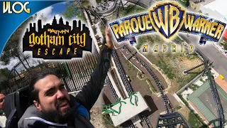 Probamos BATMAN GOTHAM CITY ESCAPE en PARQUE WARNER! (Mayo 2024)