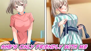 [Manga Dub] The pretty girl who's famous for being standoffish fell hard for me. [RomCom]