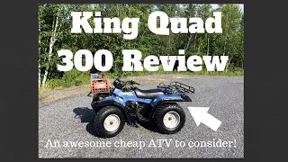 Looking for a cheap ATV? King Quad 300 Review