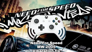 Need for Speed most wanted : Controller Vibration fix