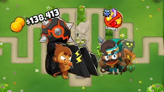 Btd6 hedge chimps with 138k remaining!