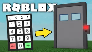 Roblox - Code Door (GUI and Model)