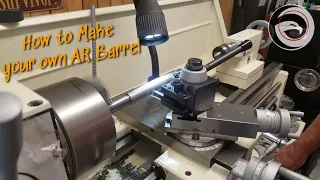 Build your own AR Barrel from a blank | 358 Legend barrel Build