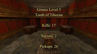 Let's Play Tomb Raider I Remastered - Greece Level 5: Tomb of Tihocan