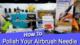 How To Polish Your Airbrush Needle For Better Performance - Airbrush Tips