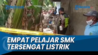 PERBAIKI KABEL WIFI, Empat Pelajar di Bekasi Tersengat Listrik