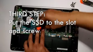 How To Install Half Sized msata ssd to asus k401lb