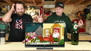 FAMILY GUY *All 50 American States* Try Not to Laugh Reaction Video