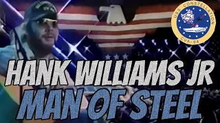 Hank Williams Jr Man of Steel USS Constellation Navy War Ship A Star Spangled Country Concert 1984