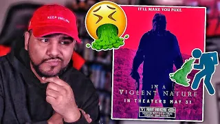 *THIS IS MAKING PEOPLE PUKE?* In A Violent Nature *OFFICIAL TRAILER REACTION* Horror