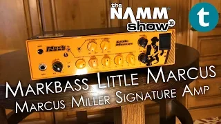 NAMM 2018 | NEW Markbass Little Marcus Miller Signature Amp