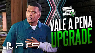 VALE a PENA o UPGRADE de GTA V no PS5? | NÃO MUDOU NADA? | Review & Opinião