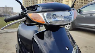 Honda Dio AF-35 Сливки с контейнера! Новая 2,100км всего!!!