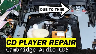 CAMBRIDGE AUDIO CD5 DRAWER STUCK!