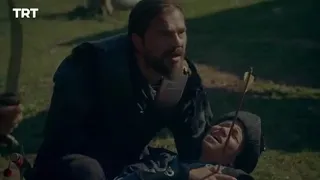 Kopek attacked to kill Ertugrul and Yigit    Ertugrul S02E92