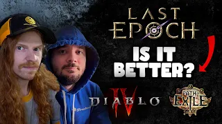 Darth Microtransaction Asks Raxxanterax Path Of Exile VS Last Epoch