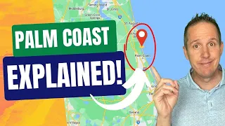 Moving to Palm Coast Florida - Google Map Tour