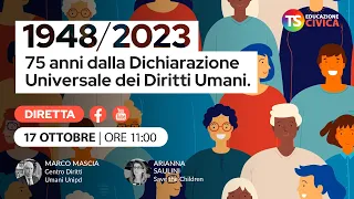 1948-2023: 75 anni dalla dichiarazione universale dei diritti umani