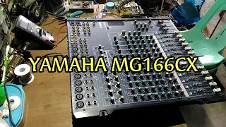 YAMAHA MG166CX mixing console Repair | Juan Bataan