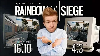 16:10 VS 4:3 - WHICH IS BETTER? | Rainbow Six Siege