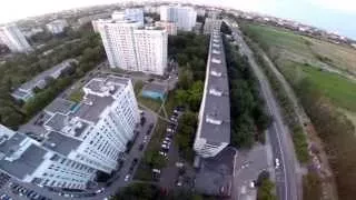 DJI phantom 2 обучаемся управлению.