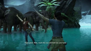 Uncharted The Lost Legacy - The Elephant Scene