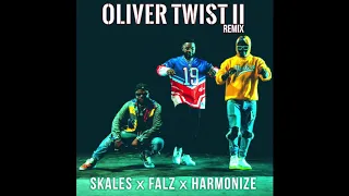 Skales X Falz X Harmonize - Oliver Twist II Remix (Official Audio)
